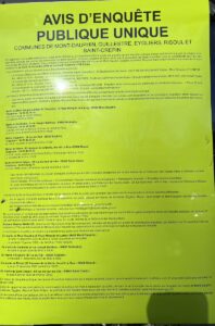 Enquete publique Eygliers